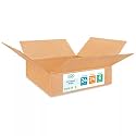 Large Shipping &amp; Moving Boxes 24 x 24 x 6 inches (5-Pack) - Extra Strength 200 lb vs Regular - Corrugated Packing Boxes, Made in USA - Packing Box by IDL Packaging