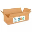 Large Shipping &amp; Moving Boxes 24x12x6 inches (10-Pack) - Extra Strength 200 lb vs Regular - Corrugated Shipping Boxes Large for Delivery - Cardboard Box for Moving by IDL Packaging