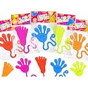 Large Sticky Hands & Feet Party Favor Supplies for Toddlers (20-200 PCS), Halloween Birthday Pinata Goodie Bag Stuffer Fillers for Kids,School Non Candy Treats Treasure Box Prize Toy Gift for Boy Girl