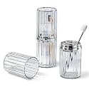 Large Toothbrush Travel Case 2 in 1 Toothbrush Holder and Rinse Cup