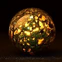 Large Yooperlite Crystal Sphere Healing Stone Ball Decorative Gemstone Orb