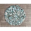 Larimar Chips – Natural Mini Larimar Stones, Crushed Undrilled Larimar, Semi-Tumbled Genuine Larimar (10 lbs Bulk)
