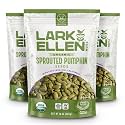 Lark Ellen Farm Organic Sprouted Pumpkin Seeds, Unsalted, 14 oz (3-Pack)