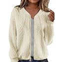 Women39s Zip Up Cardigan Sweater Hoodies Long