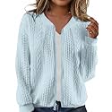 Larmliss Women39s Zip Up Cardigan Sweater Hoodies