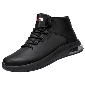 LARNMERN Non Slip Work Boots for Mens