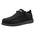 LARNMERN Slip On Steel Toe Shoes Men Loafers Work Safety Tennis Sneakers