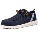 LARNMERN Slip On Steel Toe Shoes Men Loafers Work Safety Tennis Sneakers