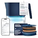 LARQ PureVis 3-in-1 Smart Water Filter Pitcher with UV-C Purifier and App