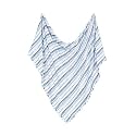 Lars &amp; Lola Baby Swaddle Blanket, Newborn Swaddle Receiving Blanket for Baby Boy and Baby Girl, Unisex Swaddle Baby Wrap, Soft Baby Blanket, Baby Essentials, 31.5 x 31.5 inches - Ocean Stripe