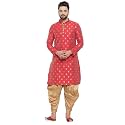 Larwa Men39s Cotton Silk Kurta And Salwar