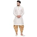 Larwa Men39s Cotton Silk Kurta And Salwar