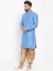 Larwa Men Kurta Dhoti Set