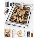 Laser Engraver, Carverall K15 Pro Laser Engraving Machine for Beginners DIY 200x300mm (Near A4) CNC Laser Cutter for Wood Coated Metal Acrylic Leather, Laser Radiation Power: 8.913μW Class 1