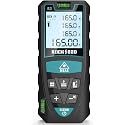 Laser Measure,RockSeed Digital Laser Distance Meter with 2 Bubble Levels,Portable M/in/Ft Unit Switching Backlit LCD and Measuring Distance/Area/Volume/Pythagorean