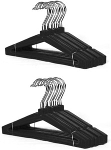 lashkara good quality hanger plastic dress pack of 24 hangers for  dress