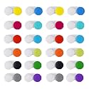 Lasiyanor 24PCS Colorful Contact Lens Cases, Immersion Kit