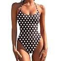 Womens One Piece Swimsuits Halter Bathing Suit