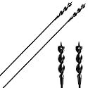 Lasnten 2 Pcs Flexible Drill Bit for Wire Pulling, 3/4" x 36" Auger Bit