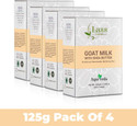 Lass Natural Goat Milk Natural Handmade Bathing Bar With Shea Butter For Sensitive & Dry Skin