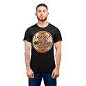 Last Stop Motorcycle T-Shirt Biker Rider Route 66 Harley Vintage Mens Black Tee