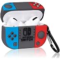 New Cute 3D Cartoon Design Cases Compatible with Apple Airpods Pro 2 Case Cover, 360° Full-Body Protective Case Shockproof Skin Cover (Nin-tendo)