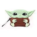 New Cute 3D Cartoon Design Cases Compatible with Apple Airpods Pro 2 Case Cover, 360° Full-Body Protective Case Shockproof Skin Cover (Yoda)