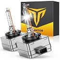 Termitor D1S HID Headlights Bulbs, 800% Enhanced Brighter, 6000K Cool White