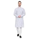 LATEST CHIKAN Broad Striped Cotton Men39s Long