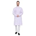LATEST CHIKAN Broad Striped Cotton Men39s Long