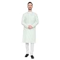 LATEST CHIKAN Broad Striped Cotton Men39s Long