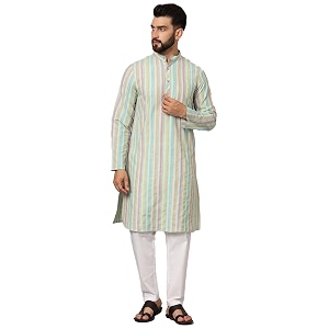 LATEST CHIKAN Mens Cotton Regular Premium Long