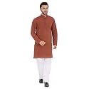 LATEST CHIKAN Men39s Cotton Blend Regular Striped