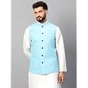 LATEST CHIKAN Men39s Traditional Cotton Solid Nehru