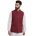 LATEST CHIKAN Men39s Traditional Cotton Solid Nehru