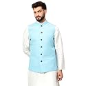 LATEST CHIKAN Men39s Traditional Cotton Solid Nehru