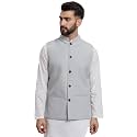 LATEST CHIKAN Men39s Traditional Cotton Solid Nehru