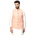 LATEST CHIKAN Men39s Traditional Cotton Solid Nehru