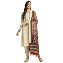Latest Khadi Kurtaset With Khadi Silk Dupatta