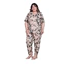 Latest Printed Shirt Style Cotton Night Suit