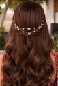 lathiya art jewellery HB14G Hair Band Gold