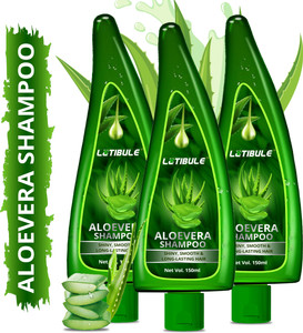 latibule aloe vera pure shampoo for anti-dandruff  anti-hairfall for hair regrowth