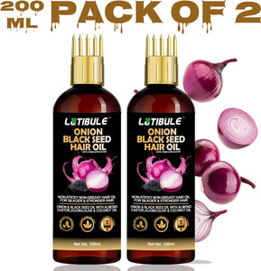 latibule onion hair oil for soft and strong hair growth oil and reduces hairfall hair oil 200 ml