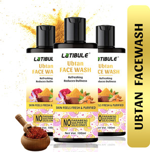 latibule ubtan for skin brightening and oily skin- tan removal pimple removing  men  women all skin types face wash