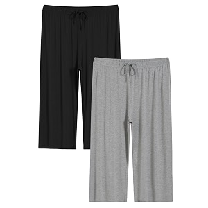 Latuza Womens Plus Size Capri Pajama Pants
