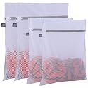 Laundry Bags Mesh Wash Bags, Lingerie Bags for Washing Delicates, 4Pcs