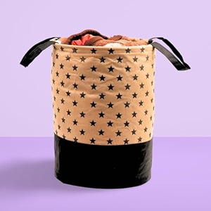 laundry basket heavy duty laundry basket clothes storage basket for blankets laundry room organizing bedroom large dirty clothes bag for dorm apartment and laundromat blue