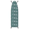 Laundry Solutions by Westex House Rules Deluxe Triple Layer Extra-Thick Ironing Board Cover and Pad, 15" x 54", IB0327