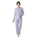 Laura Ashley Women39s Plush Knit Pajamas 2