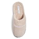 Laura Ashley Women's Spa Slip-On Rugged Scuff Slipper, Non-Slip House Slippers with Cushioned Insole for Ladies